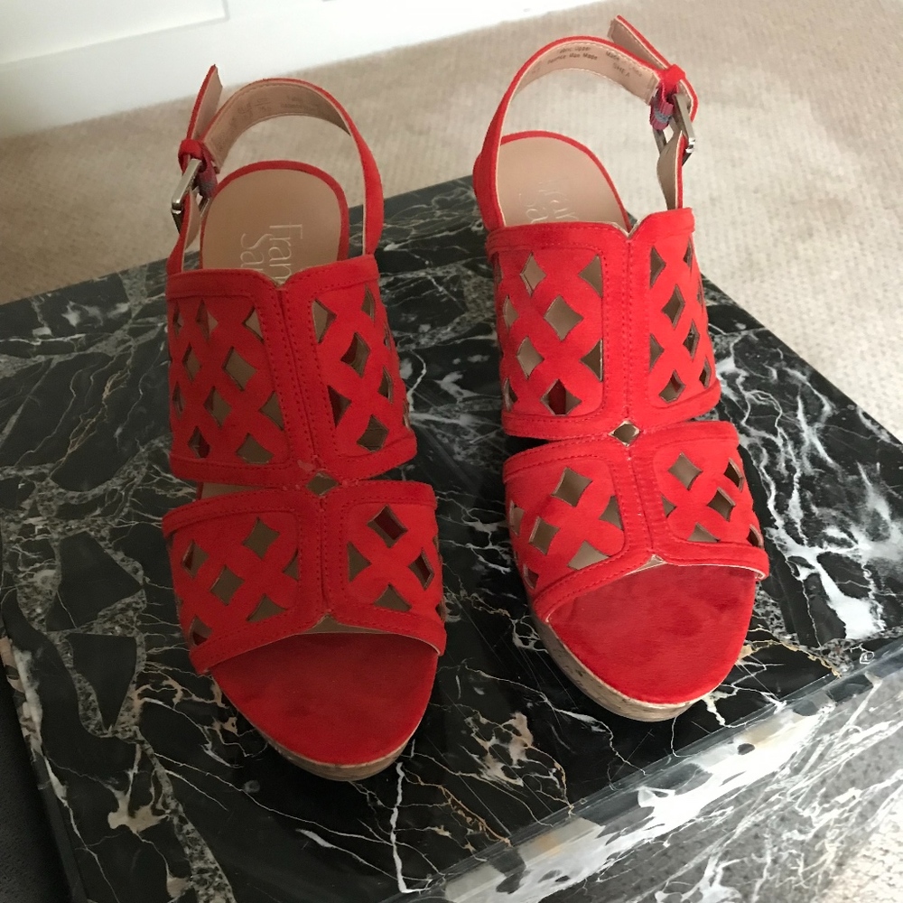 Red Sandals